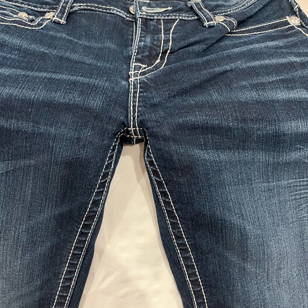 Miss Me Women's Deep Blue jeans - Picture 4 of 9